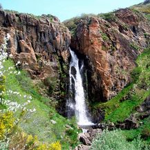 Cascada de Mazobre en la Montaña Palentina.