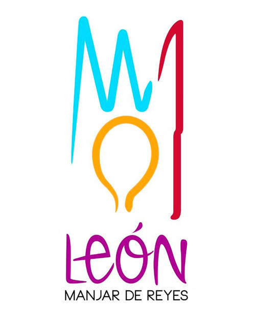 Logo de León, manjar de reyes. Capital gastronómica española 2018.